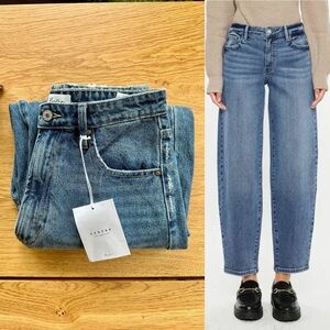 KanCan Blue Barell Leg High Rise Estilo Women's Jeans NWT!